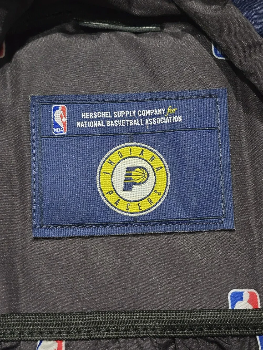 Herschel Indiana Pacers Backpack Blue and Yellow 18